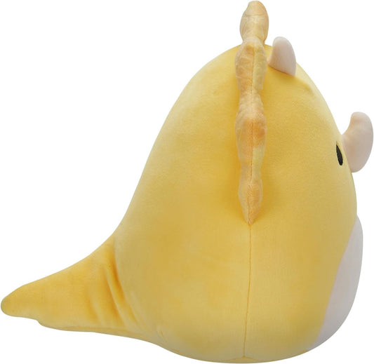 Squishmallows Lancaster the Yellow Triceratops 7.5" Plush Soft Toy