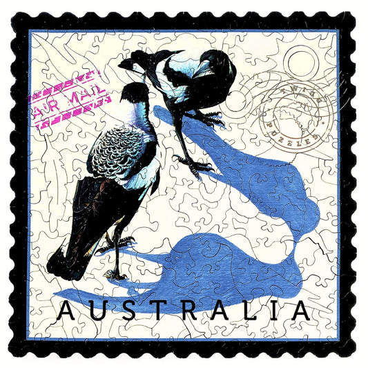 TWIGG PUZZLES - MAGPIES-SALLY EMONDS JIGSAW 141PC