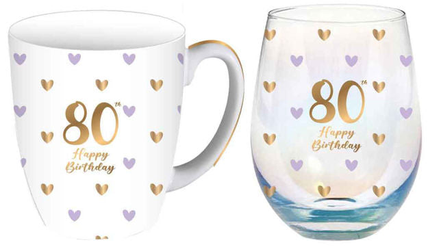 Sweethearts Mug SL Gls Set 80: BOXED