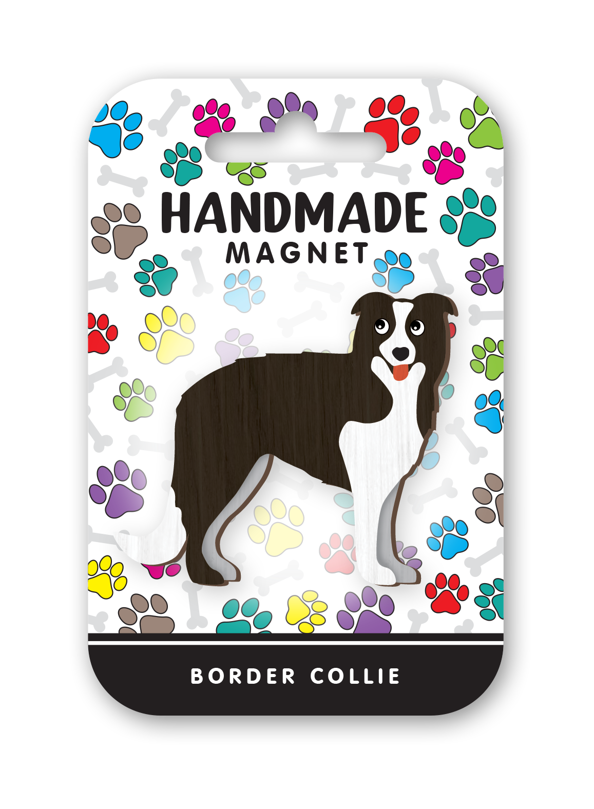 HANDMADE MAGNET BORDER COLLIE