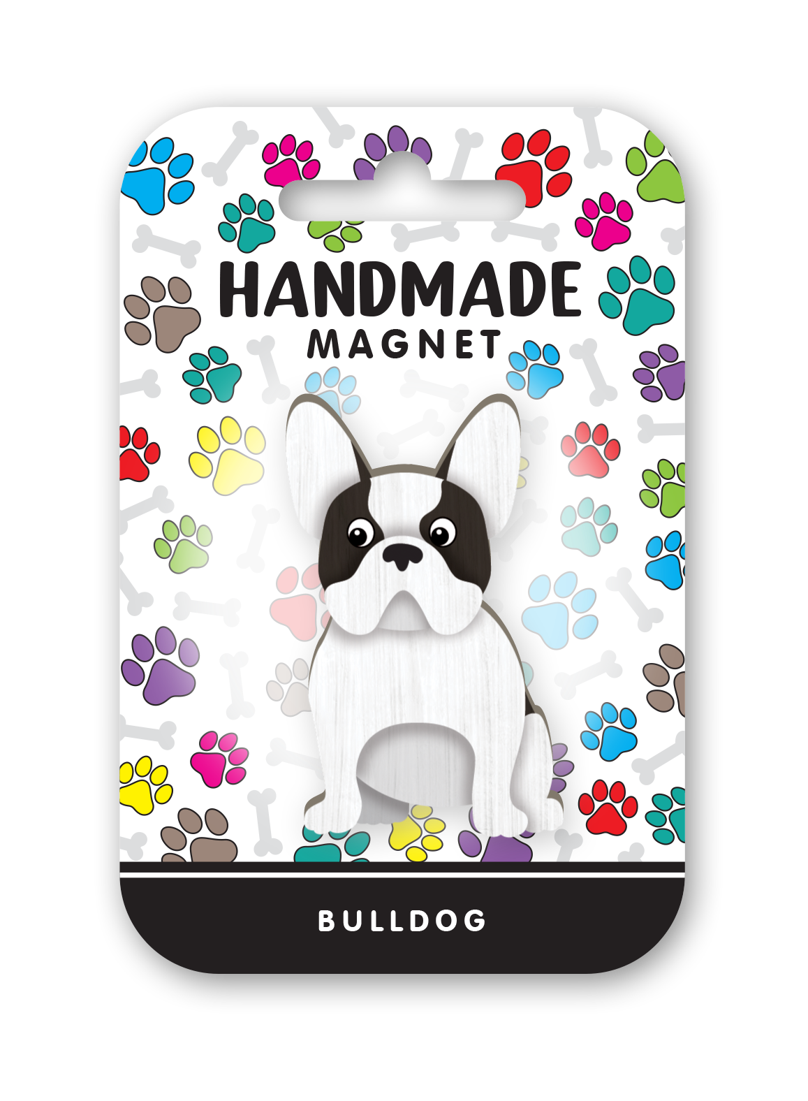 HANDMADE MAGNET BULLDOG
