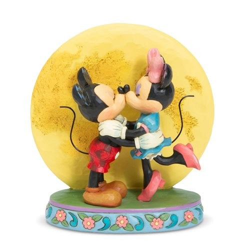 Disney Traditions Mickey and Minnie Mouse 'Magic and Moonlight' Figurine