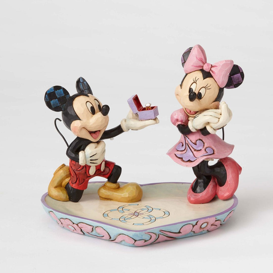Disney Traditions by Jim Shore a Magical Moment Mickey and Minnie Mouse Figurine
