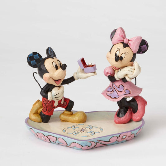 Disney Traditions by Jim Shore a Magical Moment Mickey and Minnie Mouse Figurine