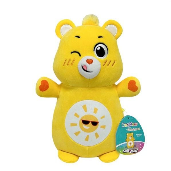 Squishmallows Hugmees Care Bears Funshine Bear 10 inch Plush