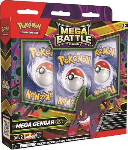 Pokémon TCG: Mega Battle Deck—Mega Gengar Ex/Mega Diancie Ex