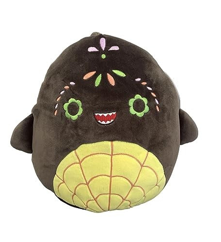 Squishmallows 8  Day of the Dead Oceana the Shark Plush Squishy Halloween