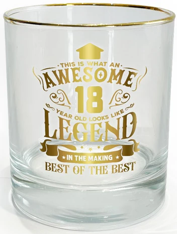 LEGEND  GLASS  18 YEARS