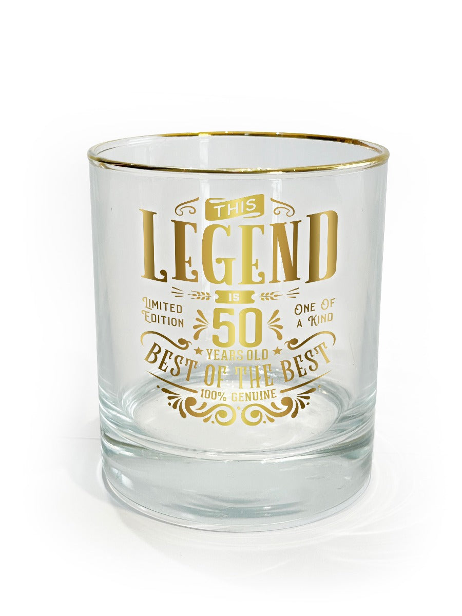 LEGEND  GLASS  50 YEARS