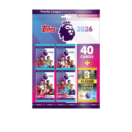 Topps Premier League 2025/26 Debut Edition Mega Multipack