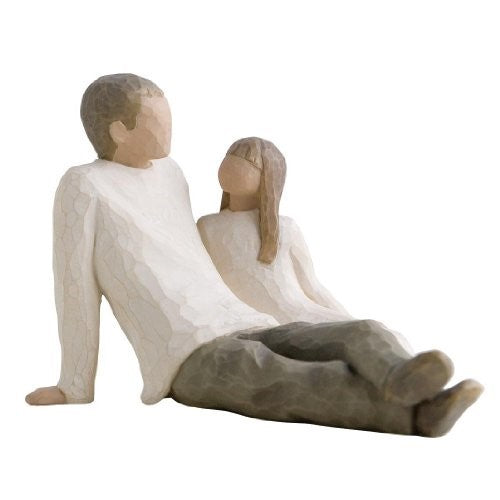 Demdaco Willow Tree Father and Daugther - Boxed
