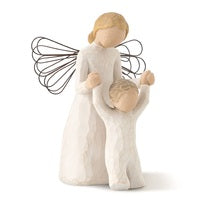 WT  GUARDIAN ANGEL FIGURINE