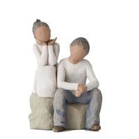 WT BROTHER & SISTER FIGURINE