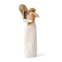 WT ADORABLE YOU (GOLDEN DOG} FIGURINE