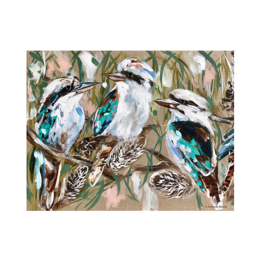 KOOKABURRA & BANKSIA HB PLACEMAT SET OF 4