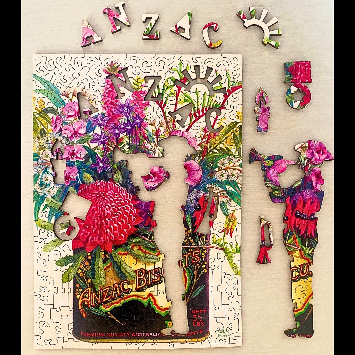 TWIGG PUZZLES - STATE EMBLEMS DEBRA MEIER JIGSAW 245PC