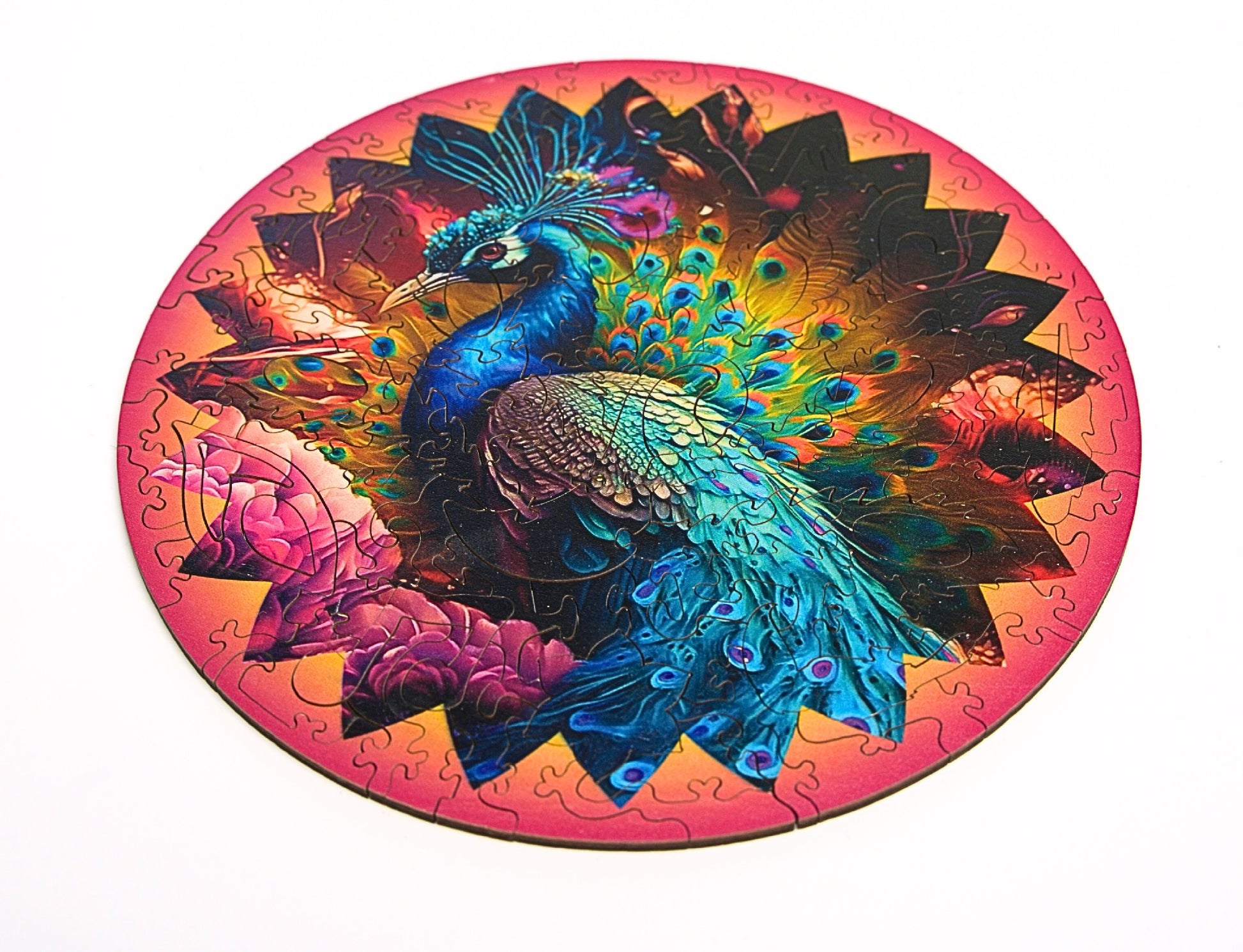 TWIGG PUZZLES - PEACOCK-  JIGSAW 118 PC
