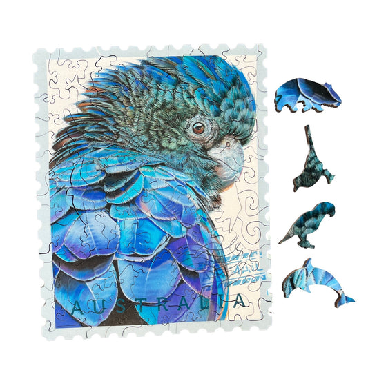 TWIGG PUZZLES - BIG BLUE  JIGSAW 74 PC