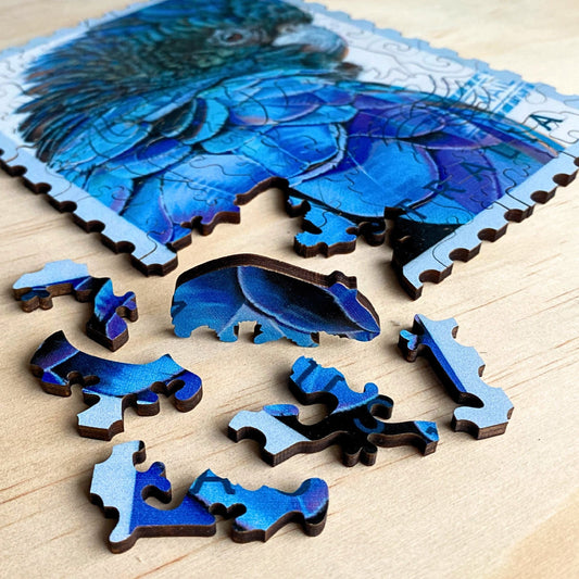 TWIGG PUZZLES - BIG BLUE  JIGSAW 74 PC