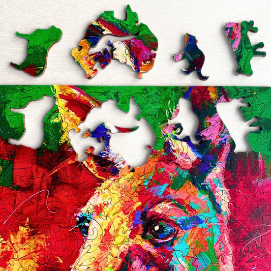 TWIGG PUZZLES - CLIVE KANGAROO JIGSAW 168PC