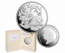 2024 $5 1 oz Fine Silver Proof Coin - Baby Coin - Toy Kangaroo