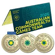 12204 COIN SET 3 2026 UNC Program F Commonwealth Games