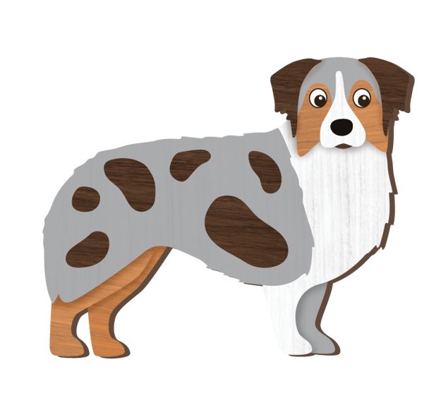 HANDMADE MAGNET AUSTRALIA SHEPHERD