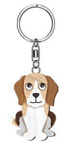 HANDMADE KEYRING BEAGLE