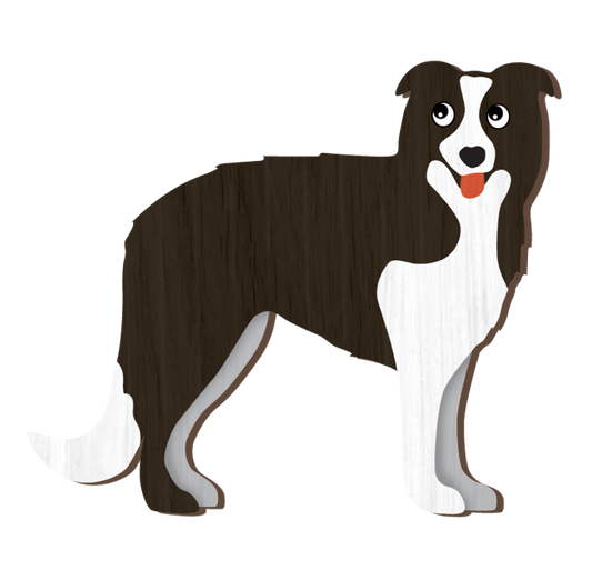 HANDMADE MAGNET BORDER COLLIE