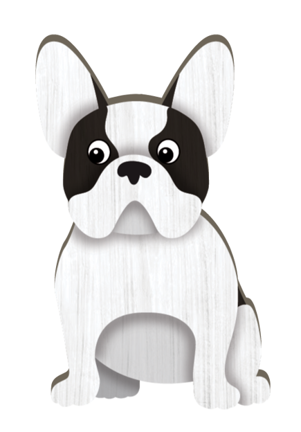 HANDMADE MAGNET BULLDOG