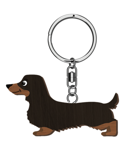 HANDMADE KEYRING DACHSHUND