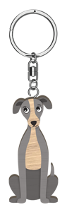 HANDMADE KEYRING GREHOUND
