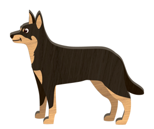 HANDMADE MAGNET KELPIE