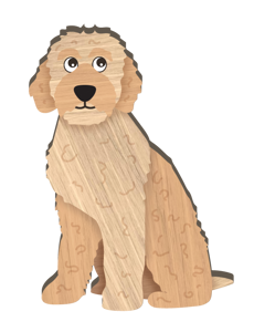HANDMADE MAGNET LABRADOODLE