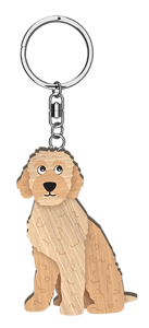 HANDMADE KEYRING LABRADOODLE