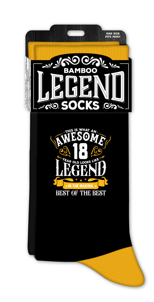 18 YEARS  LEGEND SOCKS