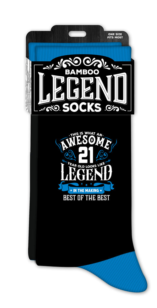 21 YEARS  LEGEND SOCKS