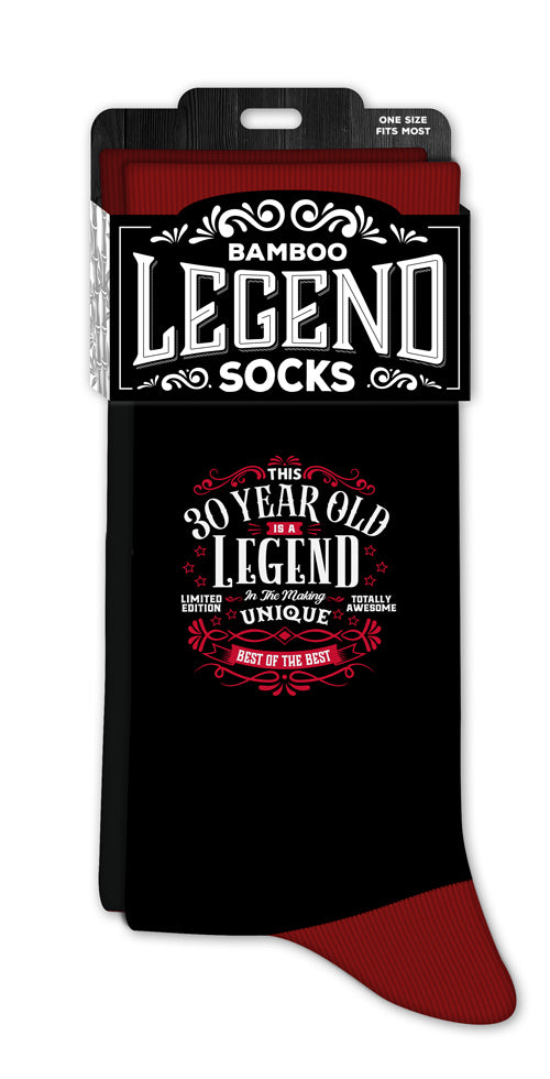 30 YEARS  LEGEND SOCKS