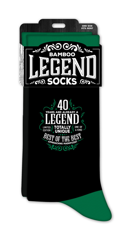 40 YEARS LEGEND SOCKS