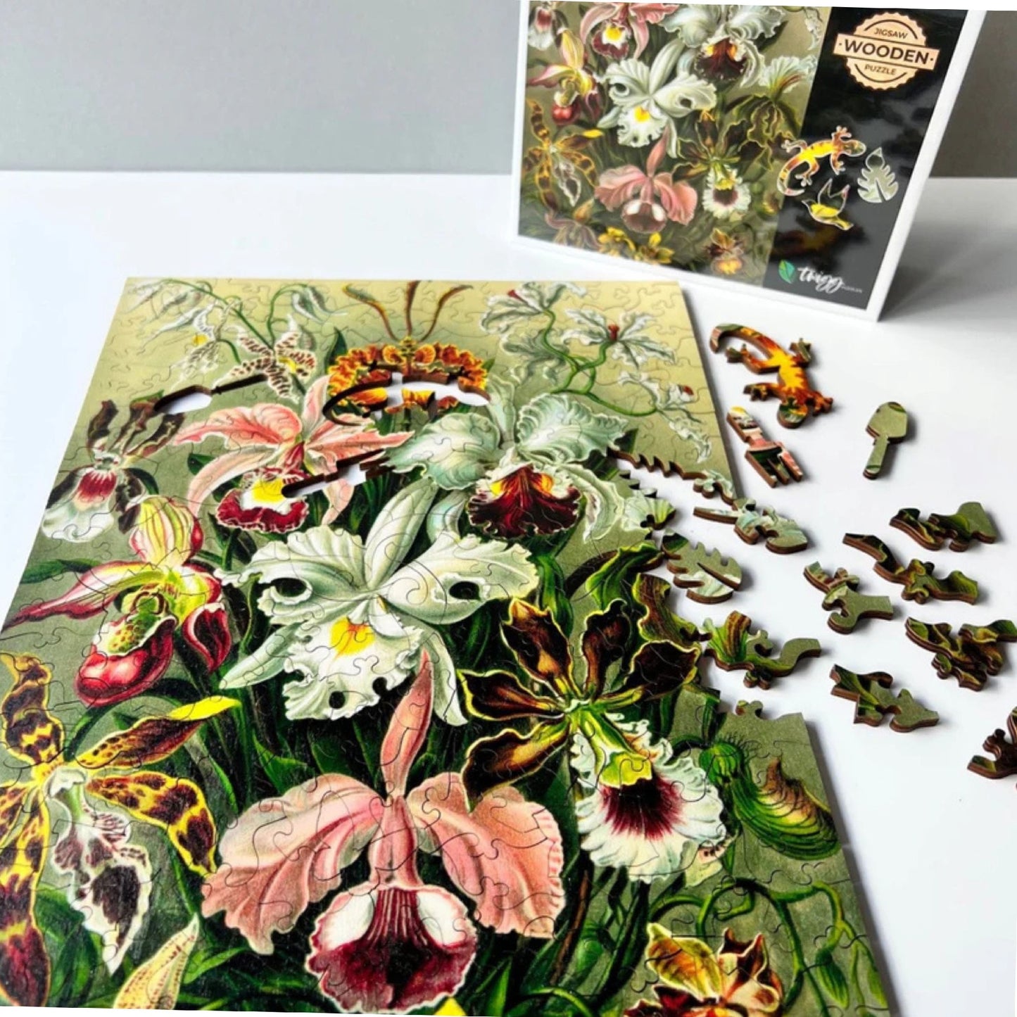 TWIGG PUZZLES - ORCHID JIGSAW 219PC