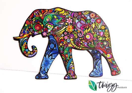 TWIGG PUZZLES - ELEPHANT JIGSAW 174PC