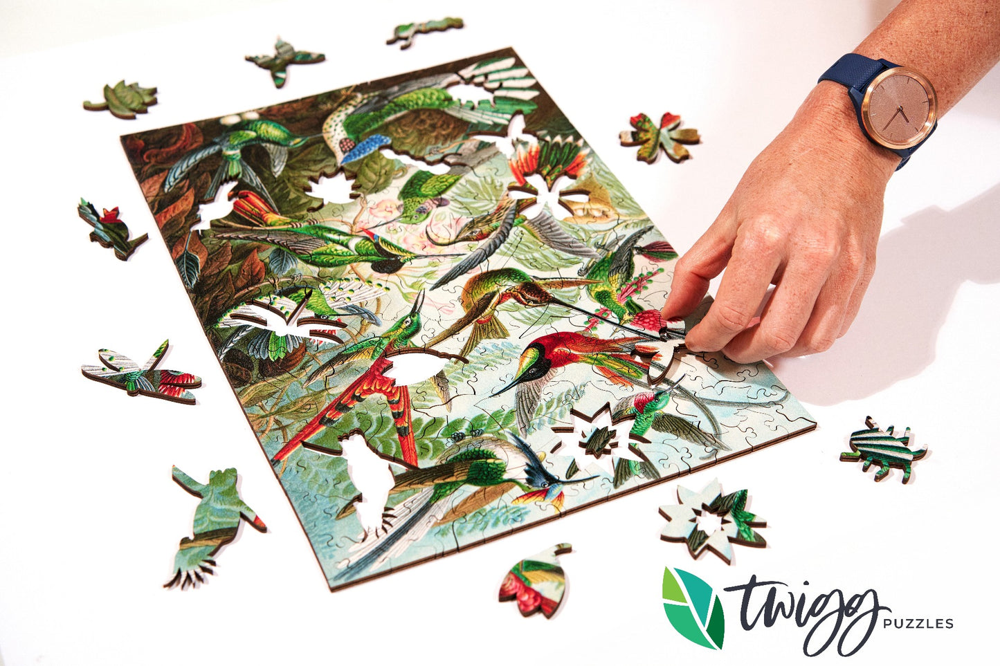 TWIGG PUZZLES - HUMMINGBIRDS JIGSAW 228PC